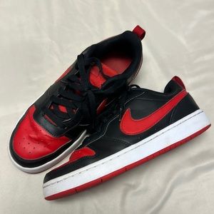 Nike Youth 7 Red & Black Court Borough